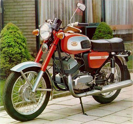 Мотоцикл ЯВА 350/634